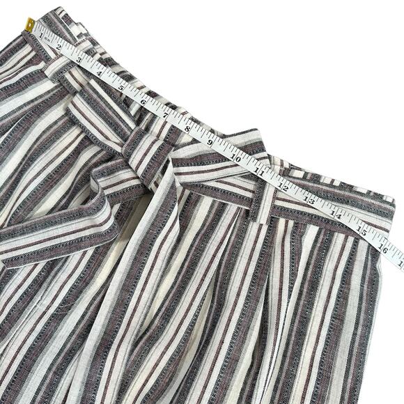 BCBGeneration Women's High Waisted Short with Tie Belt Size L - Picture 4 of 8